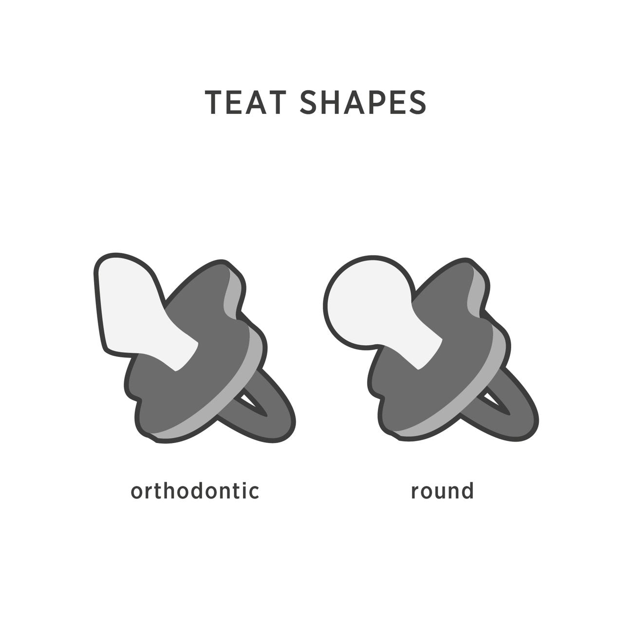 fopspeen, mellow mint, 0-3 mnd. - HEVEA