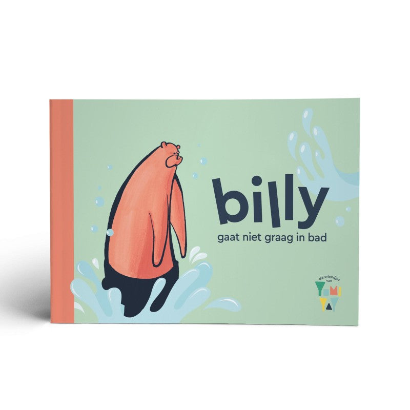 voorleesboekje billy gaat niet graag in bad - YUMI YAY