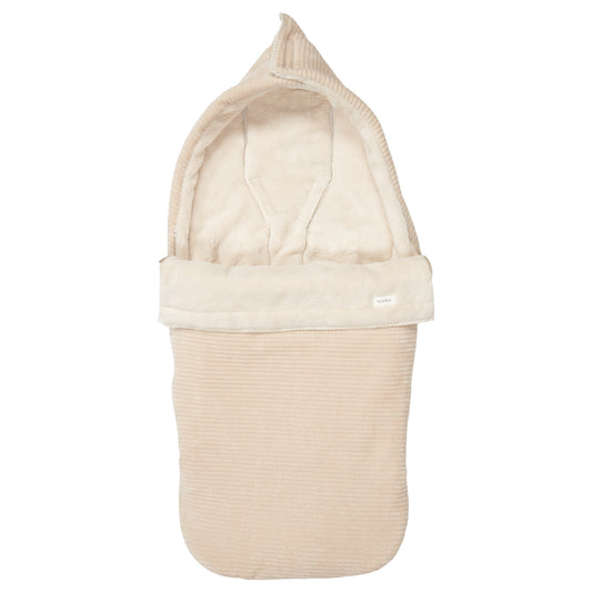 voetenzak kinderwagen vik teddy, sand - KOEKA