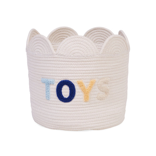opbergmand toys, ecru - CHILDHOME