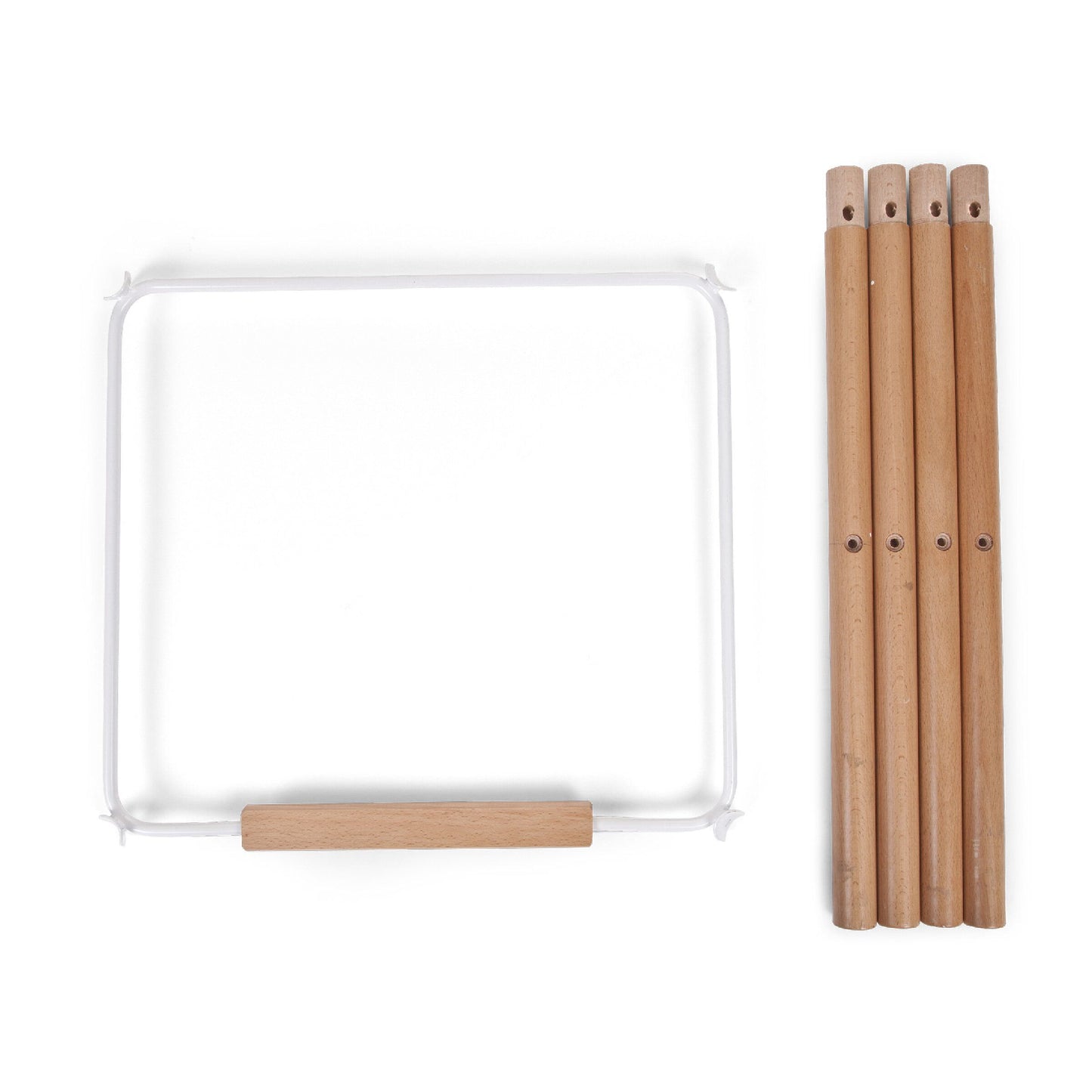 meegroeistoel evolu 2, set lange poten, white - CHILDHOME
