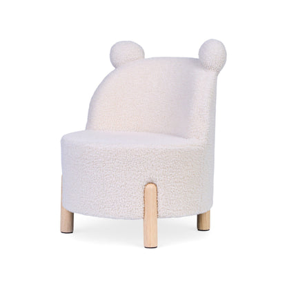 stoel voor kinderen teddy, ecru naturel - CHILDHOME
