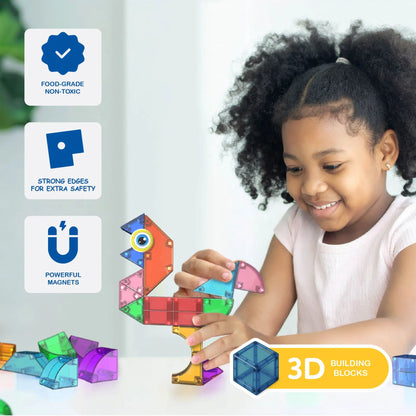 magnetische blokken 85 st. - CUBIXX