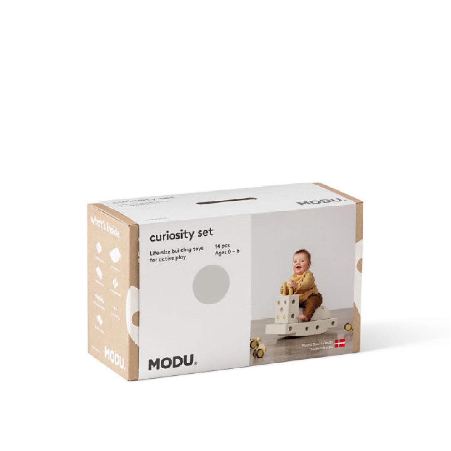 curiosity set, sand grey/honey yellow - MODU