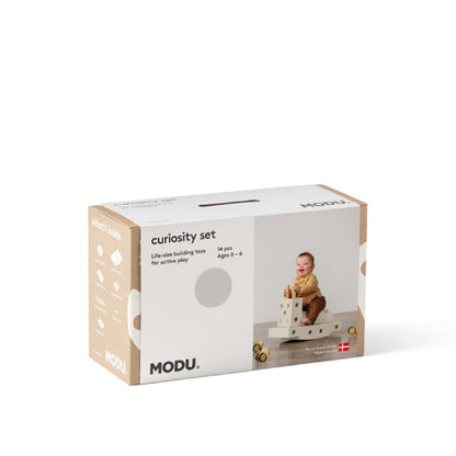 curiosity set, sand grey/honey yellow - MODU