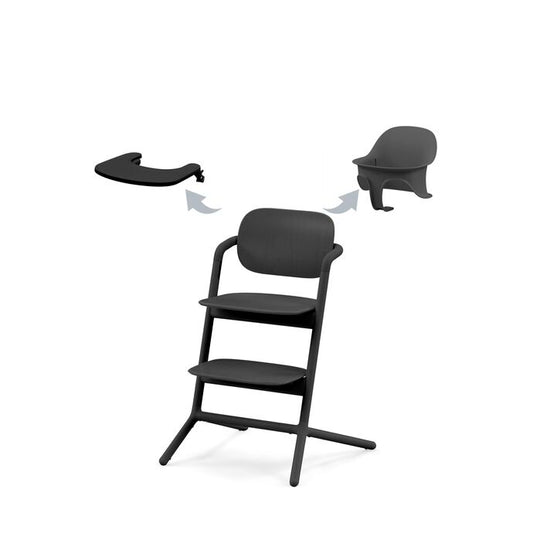 meegroeistoel LEMO 3-in-1, stunning black - CYBEX