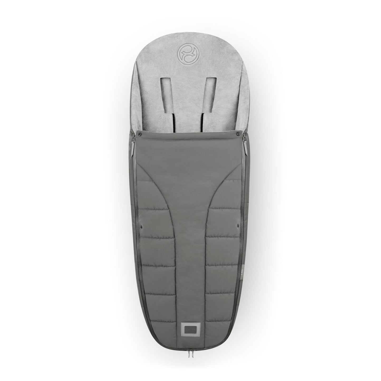 voetenzak platinum, soho grey - CYBEX