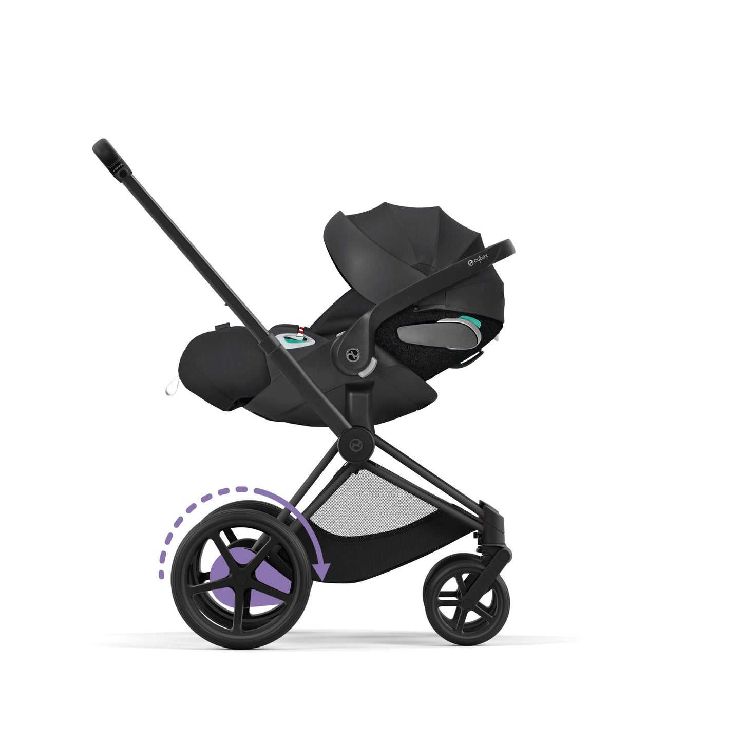 kinderwagen e-Priam frame, matt black - CYBEX