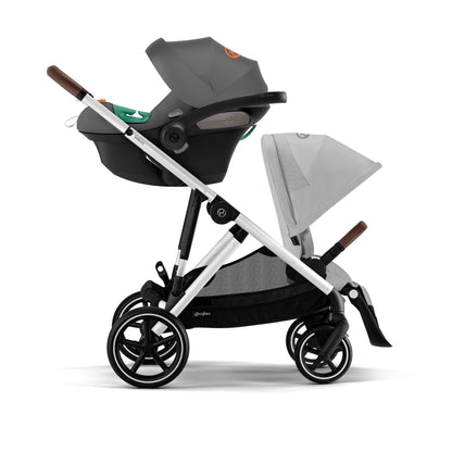 kinderwagen Gazelle S, lava grey (silver frame) - CYBEX