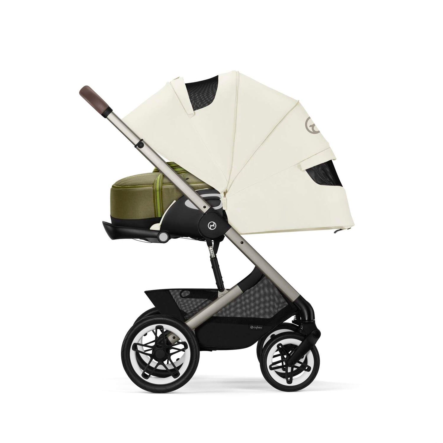 kinderwagen Talos S Lux, seashell beige (taupe frame) - CYBEX