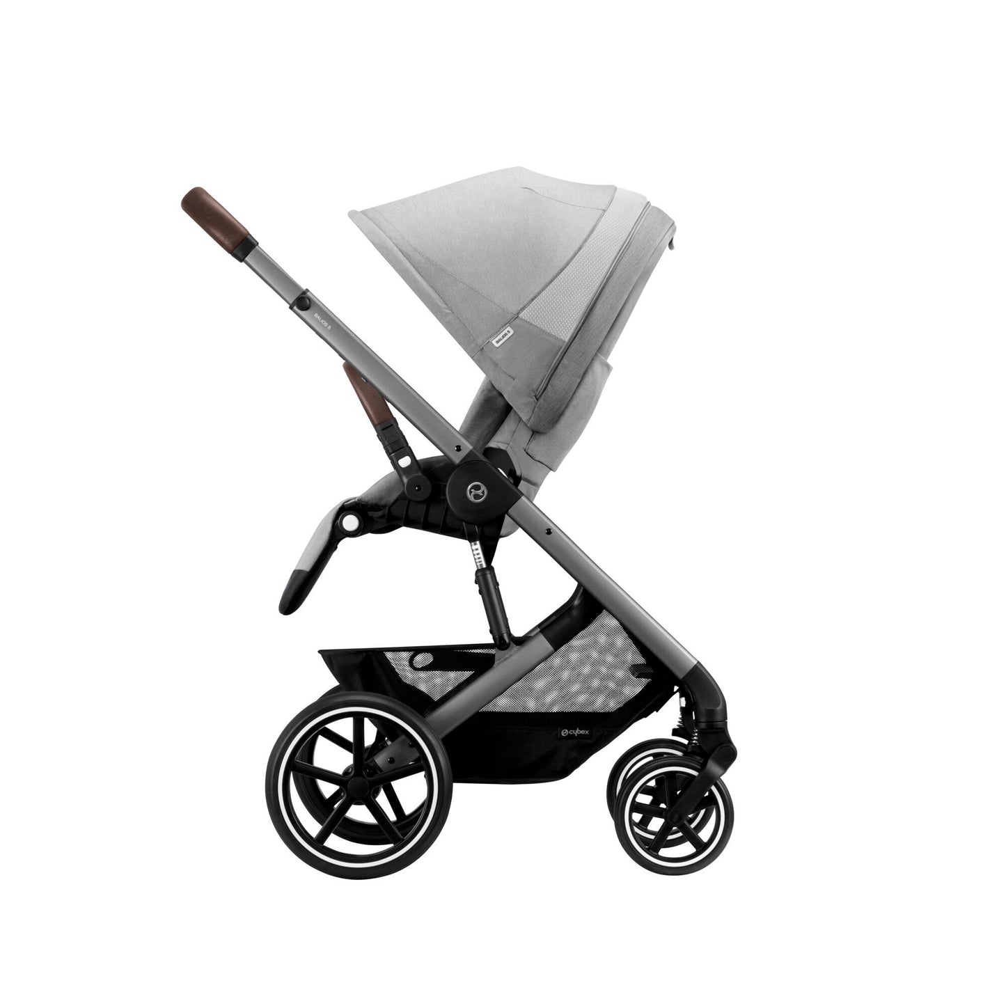 kinderwagen Balios S Lux, lava grey (silver frame) - CYBEX