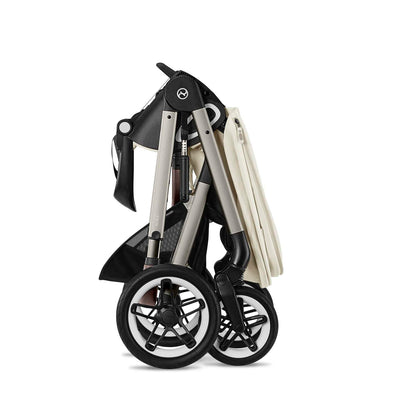 kinderwagen Talos S Lux, seashell beige (taupe frame) - CYBEX