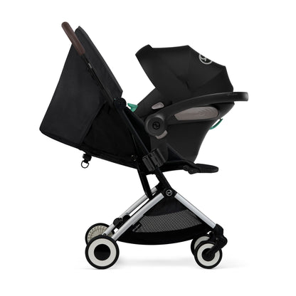compacte buggy Orfeo, moon black  - CYBEX
