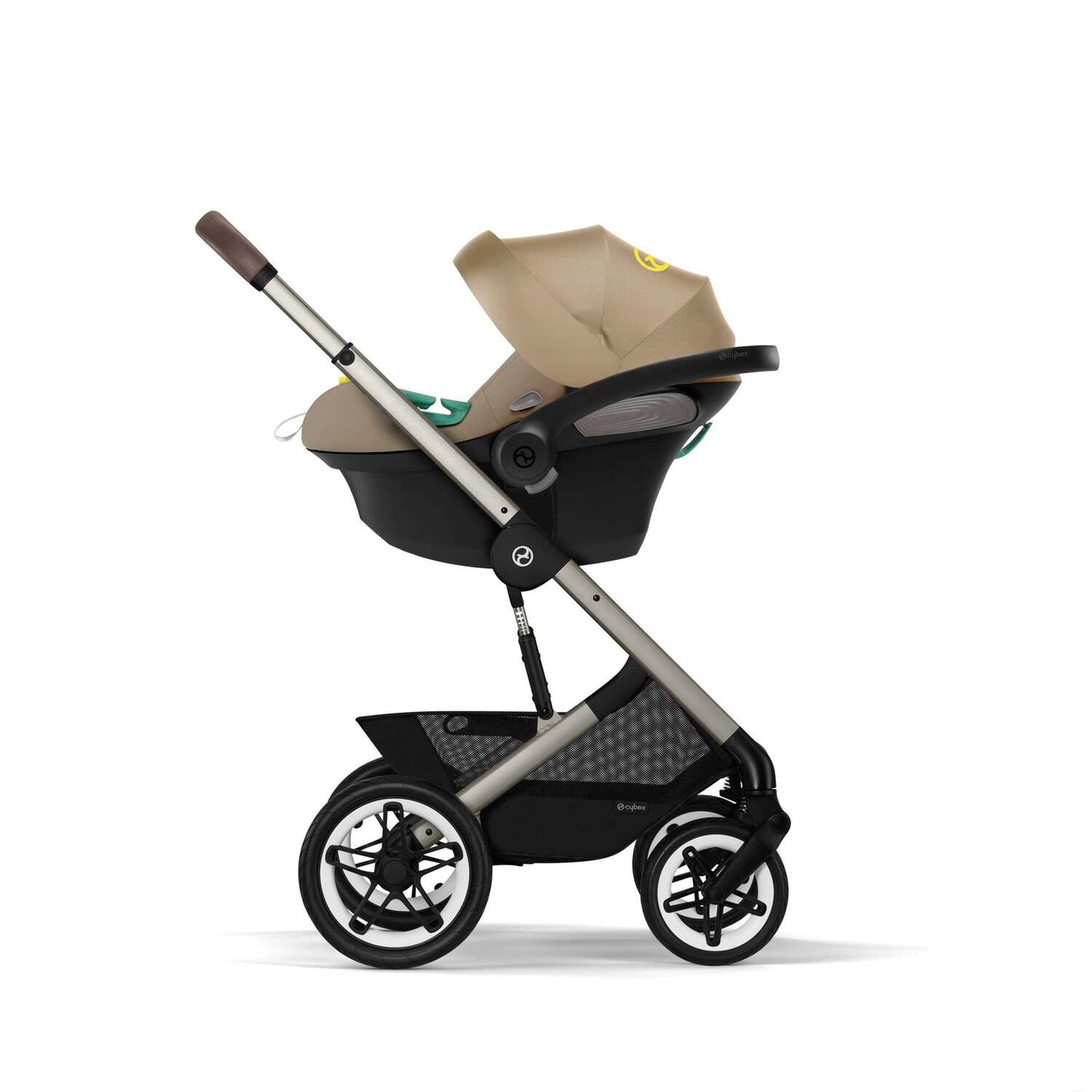 kinderwagen Talos S Lux, seashell beige (taupe frame) - CYBEX