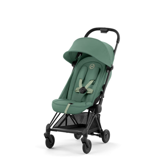 compacte buggy coya, leaf green/matt black frame  - CYBEX