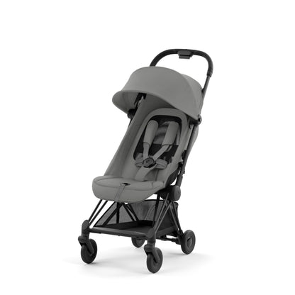 compacte buggy coya, mirage grey/matt black frame  - CYBEX
