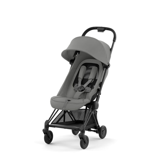 compacte buggy coya, mirage grey/matt black frame  - CYBEX