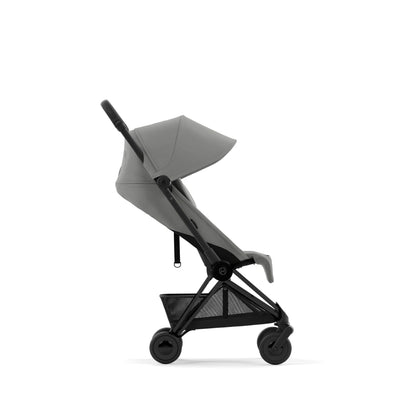 compacte buggy coya, mirage grey/matt black frame  - CYBEX