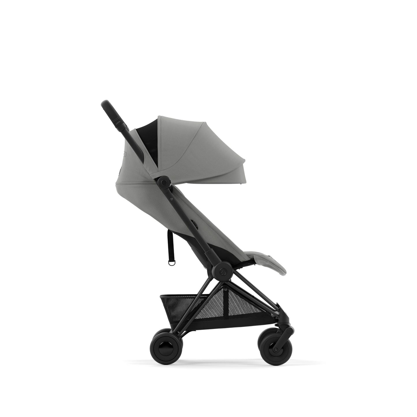 compacte buggy coya, mirage grey/matt black frame  - CYBEX