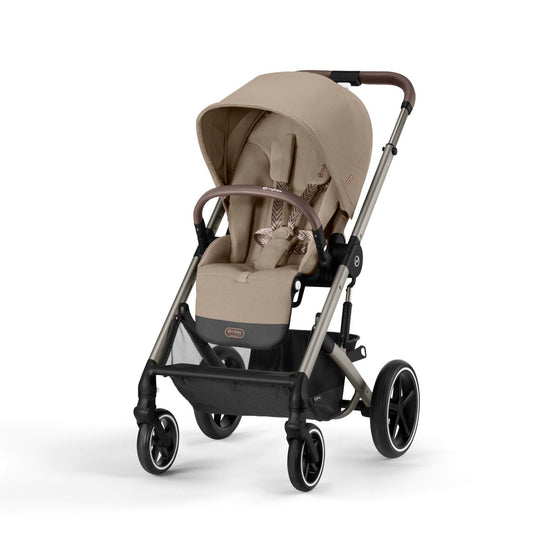 kinderwagen Balios S Lux, almond beige (taupe frame) - CYBEX