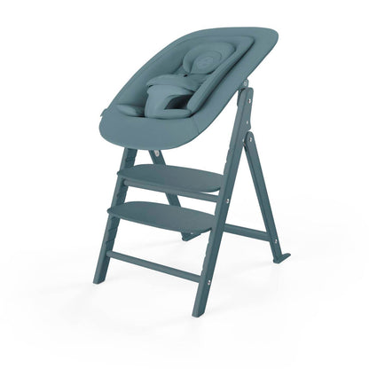 meegroeistoel CLICK & FOLD 4-in-1, stone blue - CYBEX