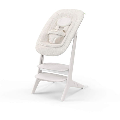 meegroeistoel LEMO platinum 4-in-1, white wood - CYBEX