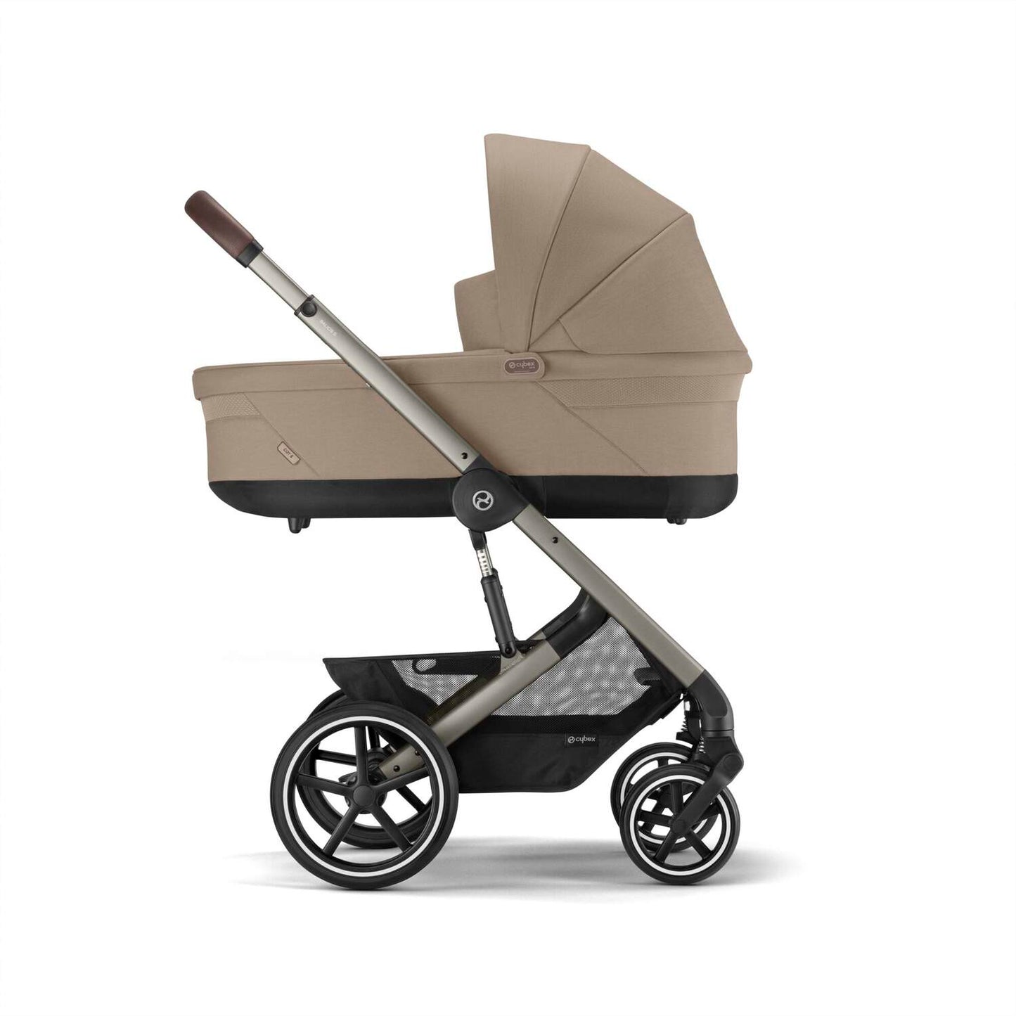 kinderwagen Balios S Lux, almond beige (taupe frame) - CYBEX