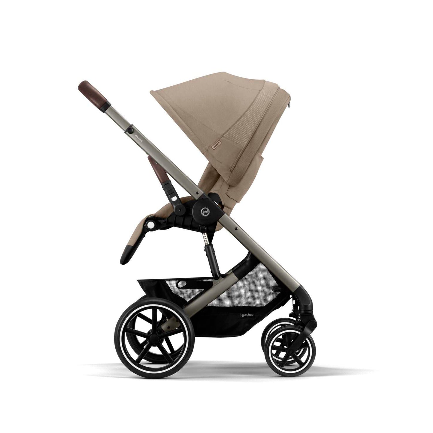 kinderwagen Balios S Lux, almond beige (taupe frame) - CYBEX