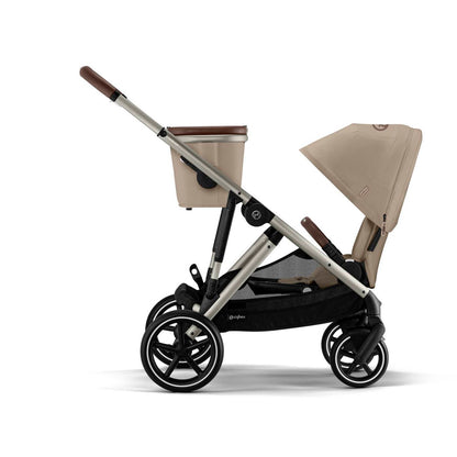 kinderwagen Gazelle S, almond beige (taupe frame) - CYBEX