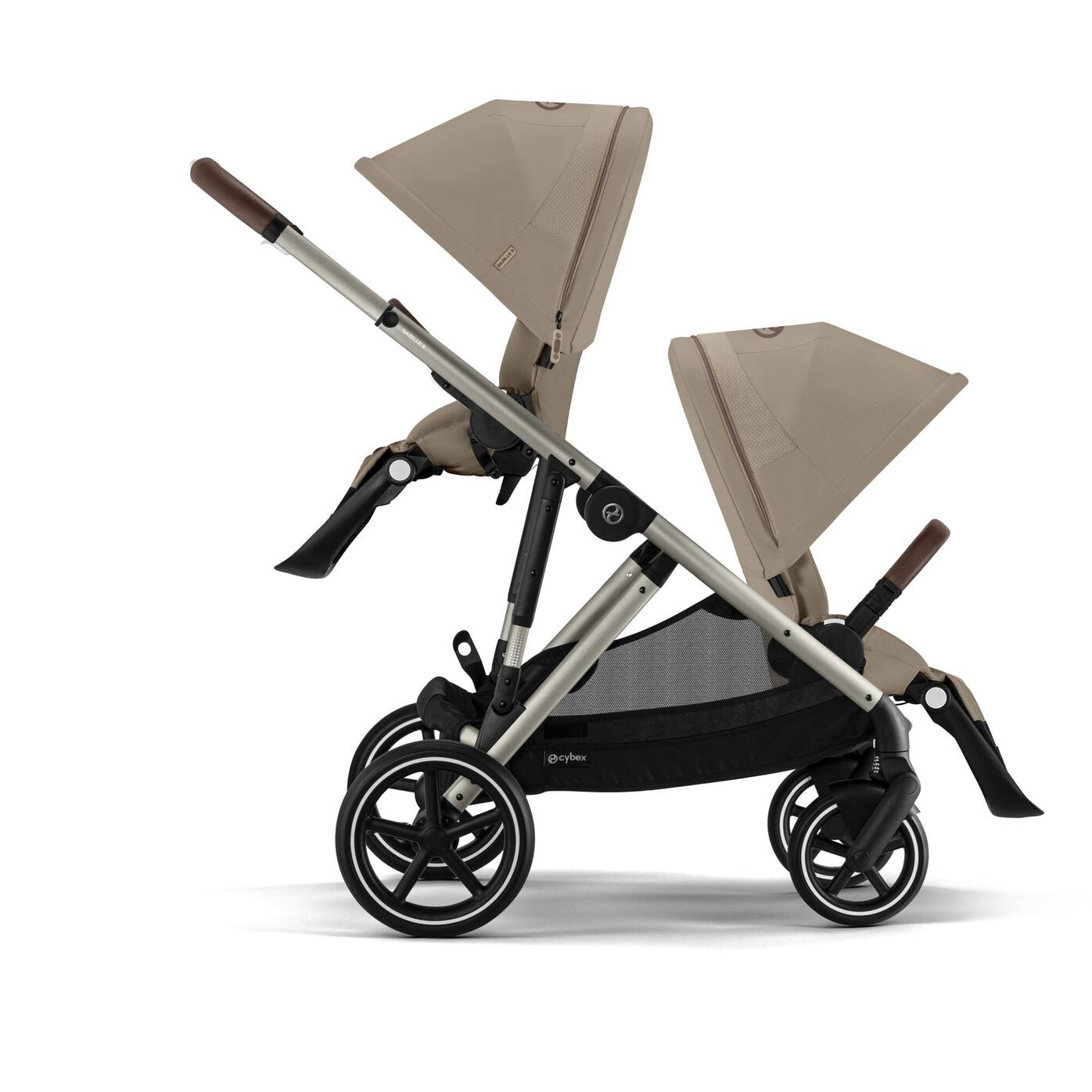kinderwagen Gazelle S, almond beige (taupe frame) - CYBEX