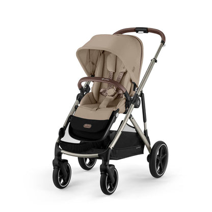 kinderwagen Gazelle S, almond beige (taupe frame) - CYBEX
