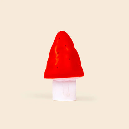 nachtlamp mushroom small, red - GL JO + LIZ