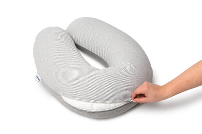 zwangerschapskussen buddy, classic grey - DOOMOO