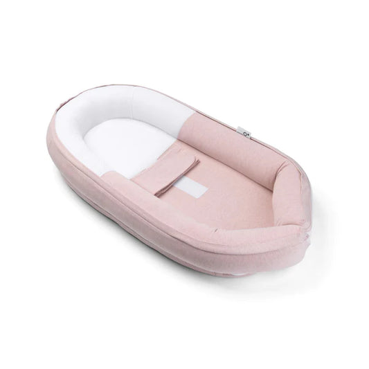 babynest cocoon, chiné pink - DOOMOO