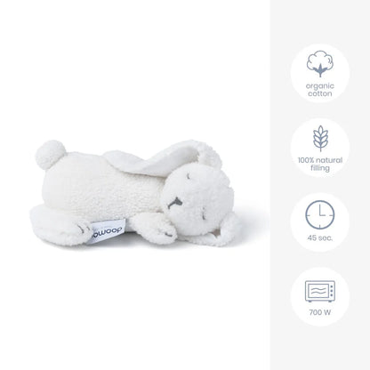 warmtekussen snoogy bunny, milky - DOOMOO