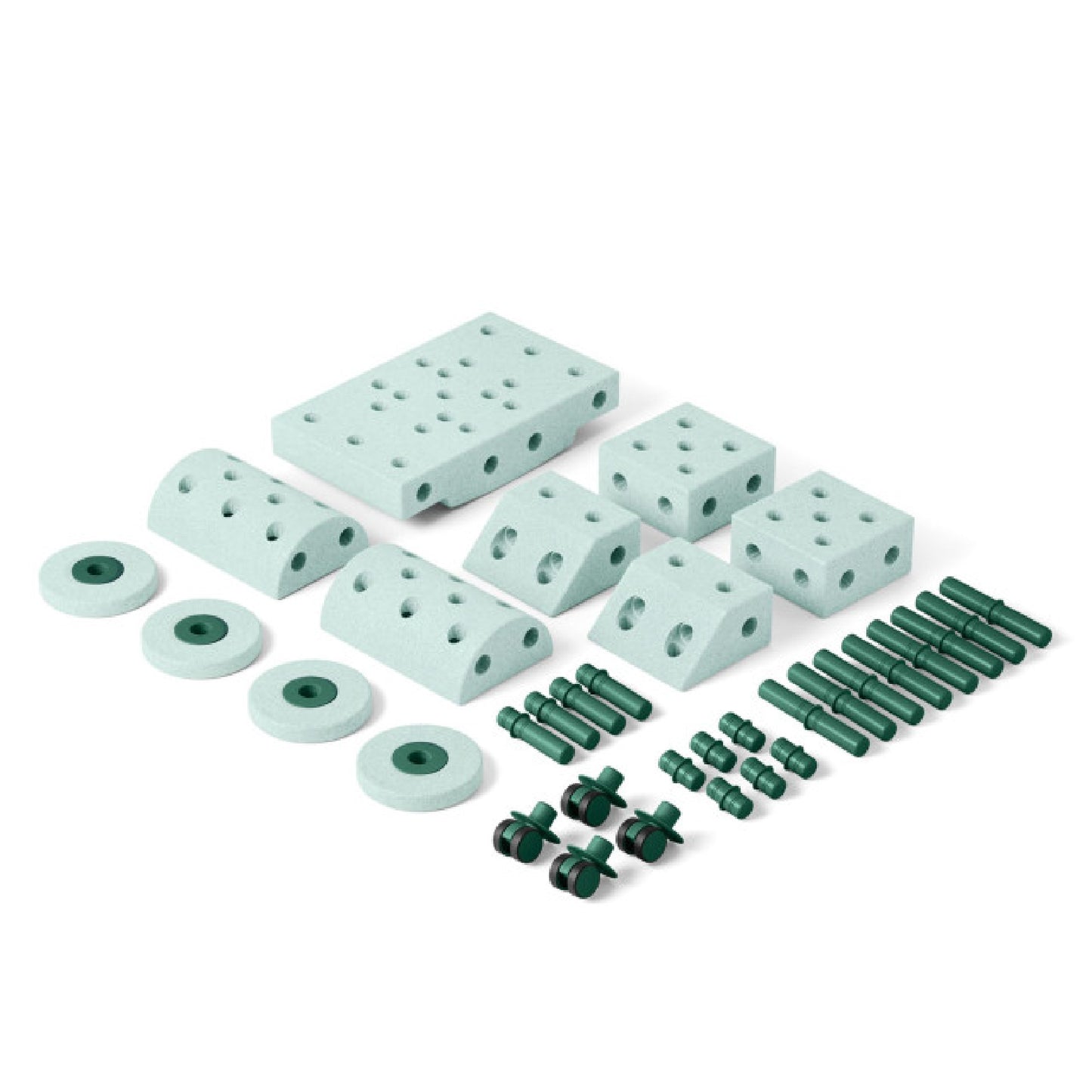dreamer set, ocean mint/forest green - MODU