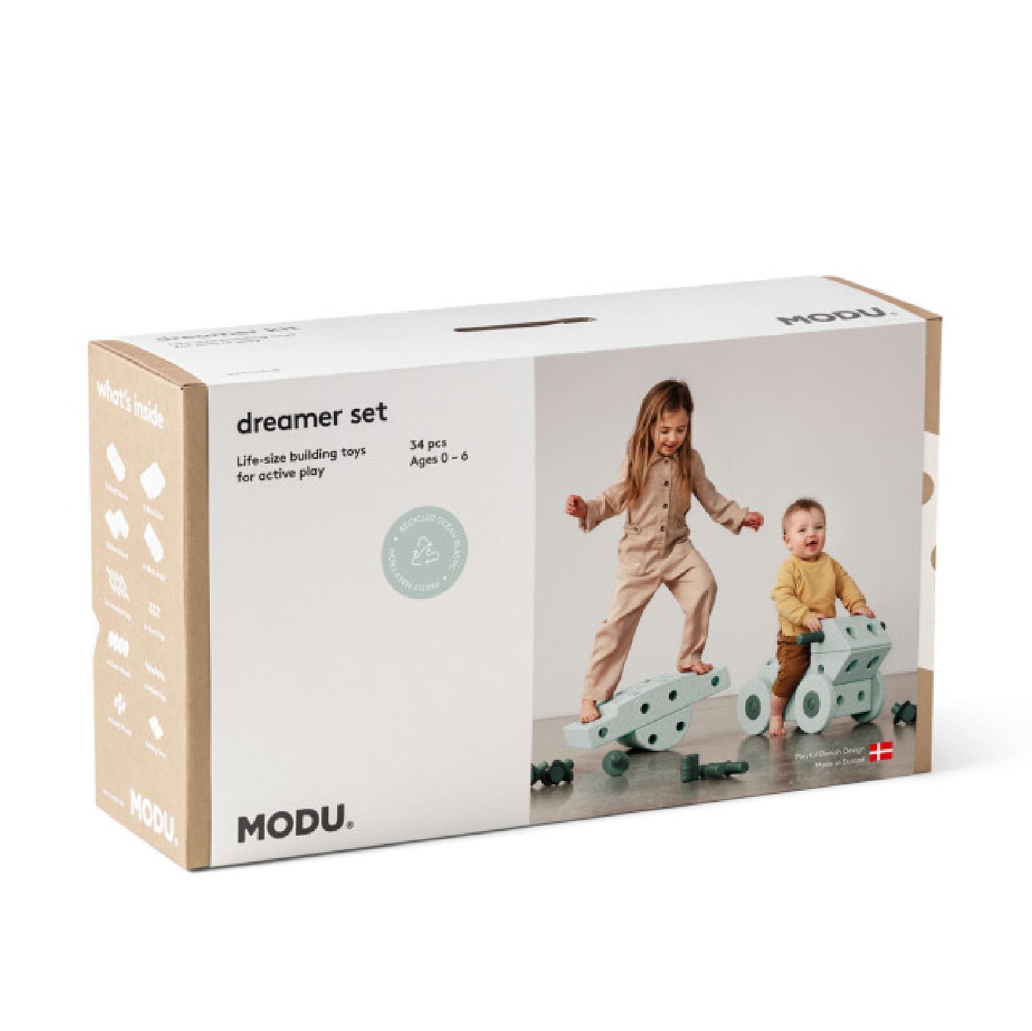 dreamer set, ocean mint/forest green - MODU
