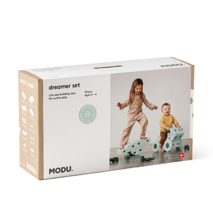 dreamer set, ocean mint/forest green - MODU