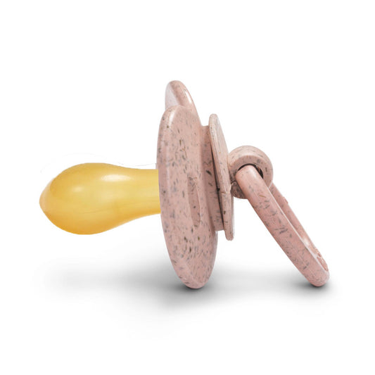 fopspeen bamboe +3m, blushing pink - ELODIE