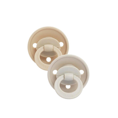 fopspeen binkie silicone newborn, pure khaki - ELODIE