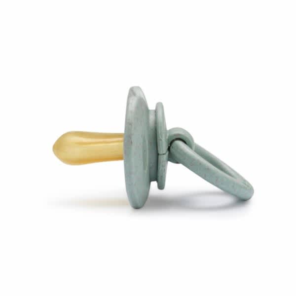 fopspeen bamboe newborn, mineral green - ELODIE