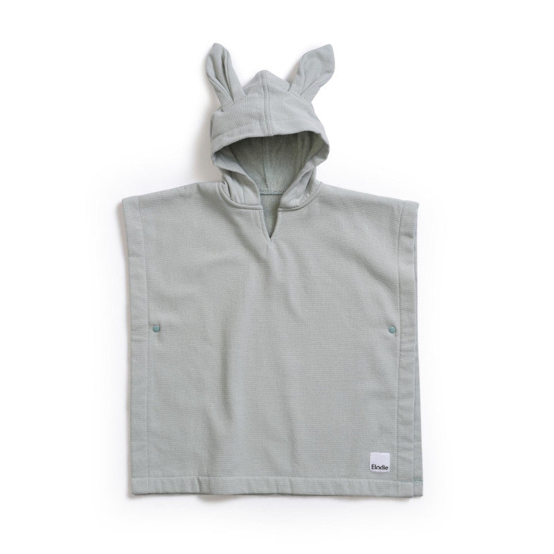 poncho mineral green - ELODIE