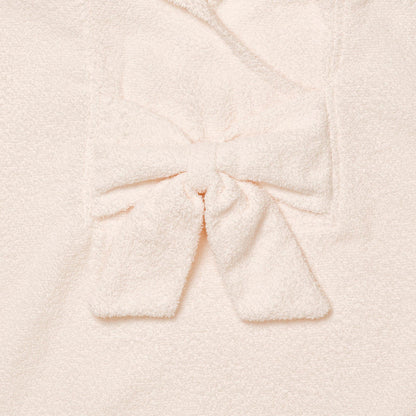 poncho bow, creamy white - ELODIE