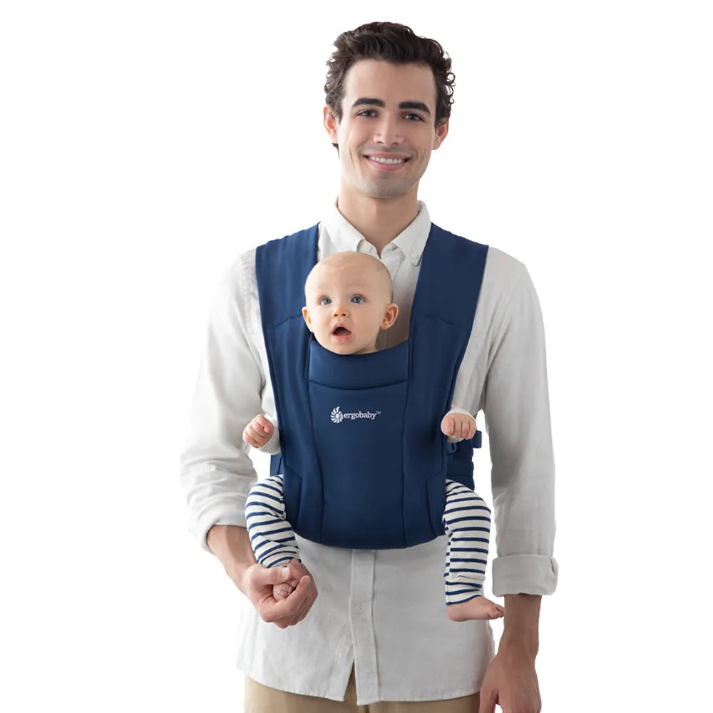 draagzak embrace, knit midnight blue - ERGOBABY