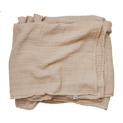 dekentje NOOSHI, sand - PETIT STELLOU