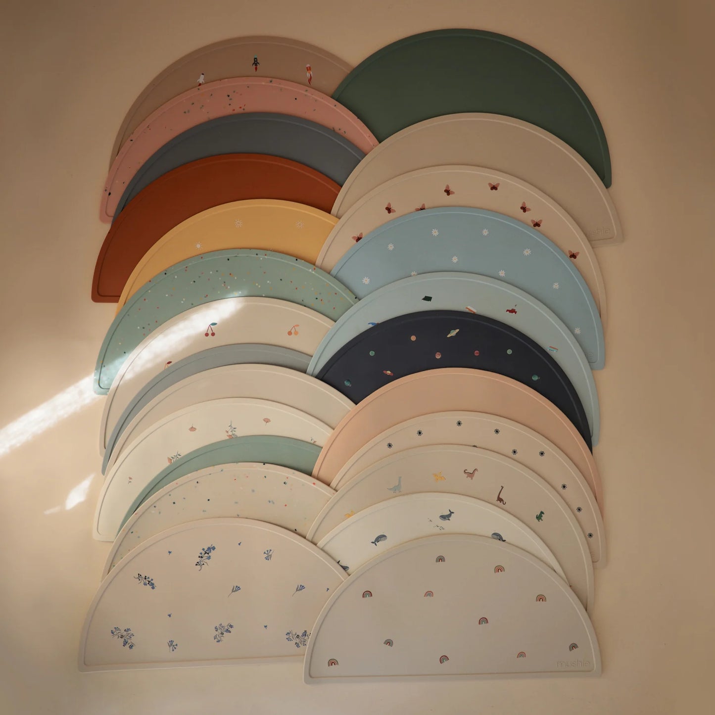 placemat, cambridge blue confetti - MUSHIE