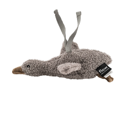 knuffel + geluid onderweg, liva duck grey – FLOW AMSTERDAM