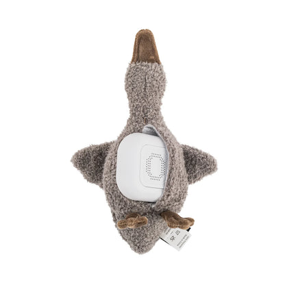 knuffel + geluid onderweg, liva duck grey – FLOW AMSTERDAM