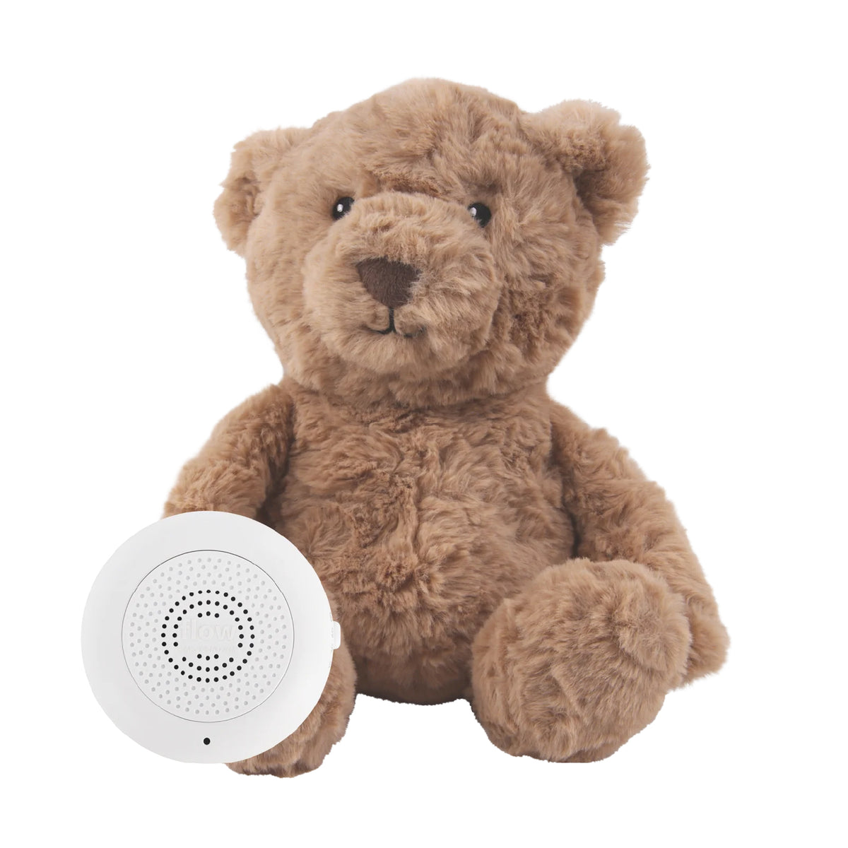 knuffel + geluid 2.0, lou bear brown - FLOW AMSTERDAM