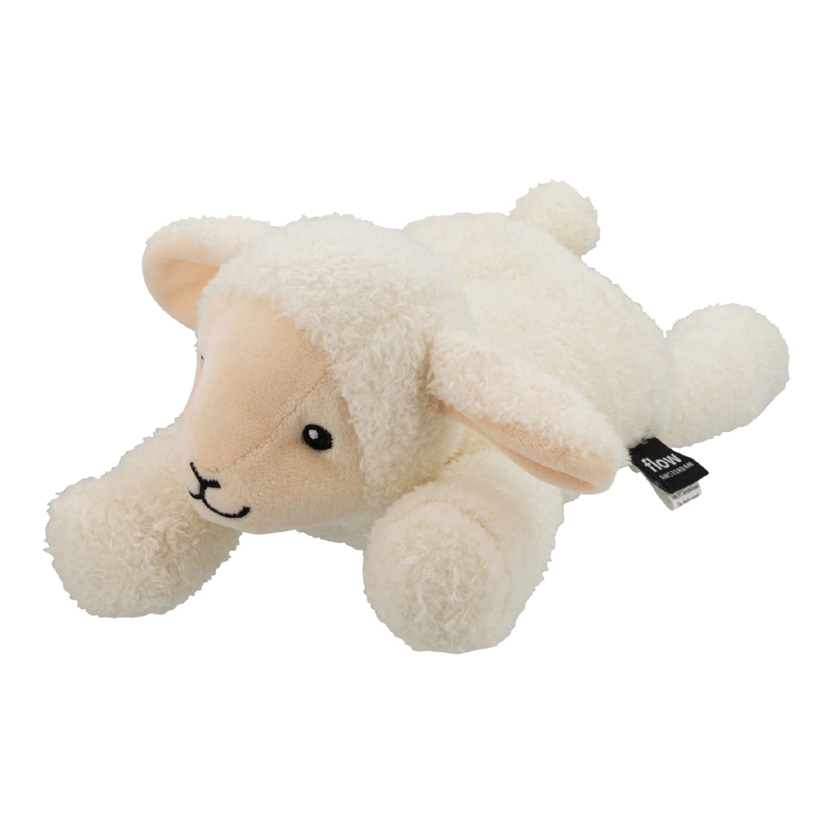 knuffel + geluid, rosie sheep beige - FLOW AMSTERDAM